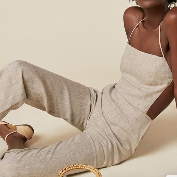 reformation jager jumpsuit